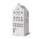 Teelicht-Haus Stufengiebel 17cm