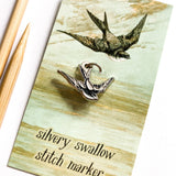 Maschenmarkierer "silvery swallow"