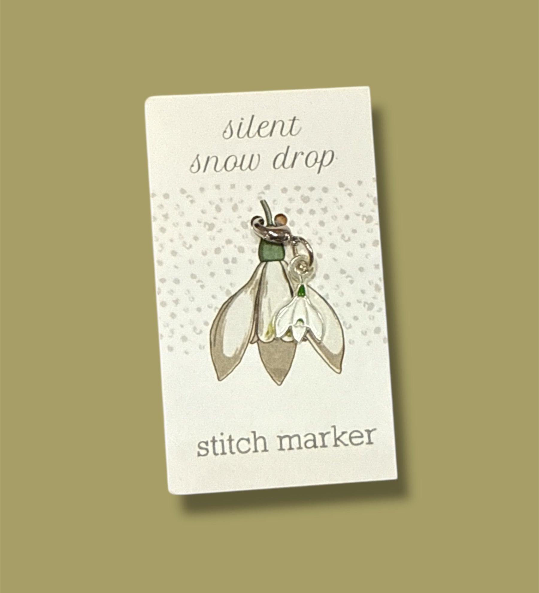 Maschenmarkierer "Snow Drop“