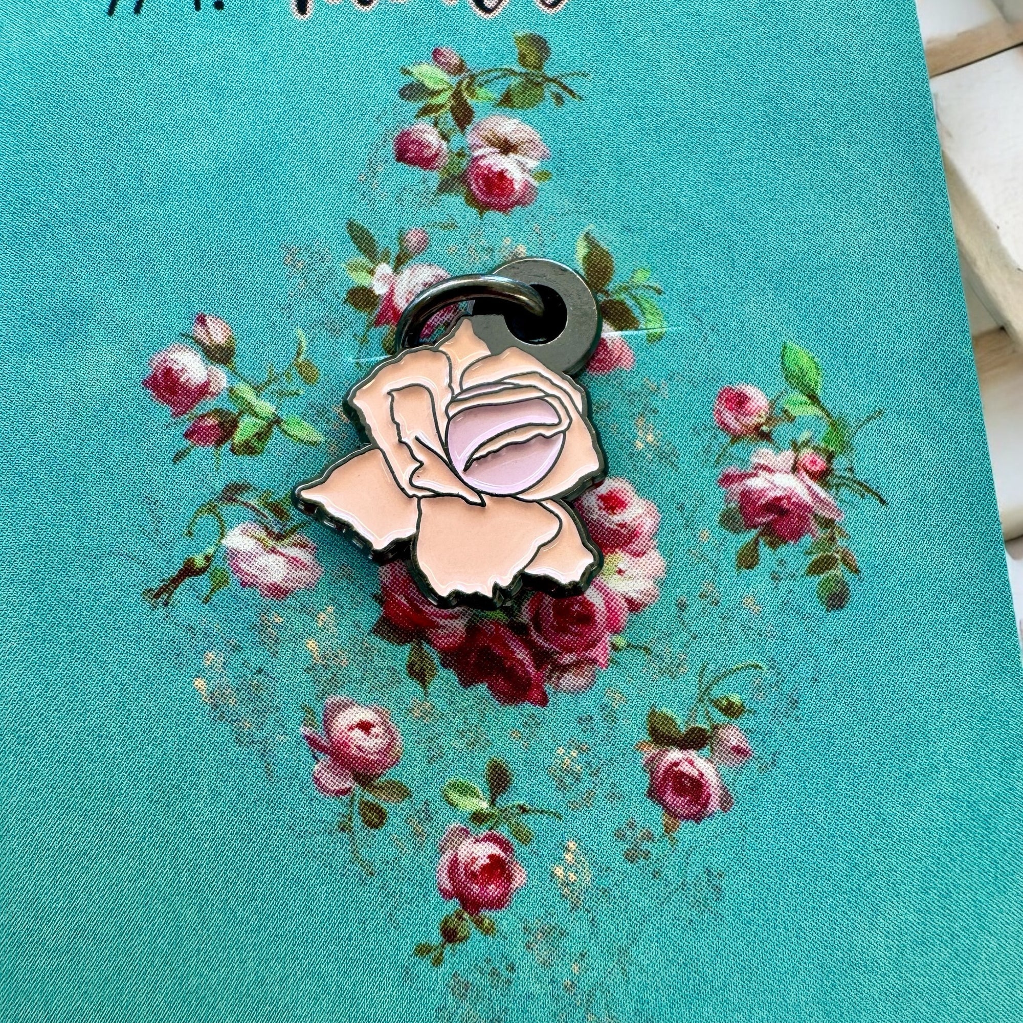 Maschenmarkierer "From the Garden - the rose"