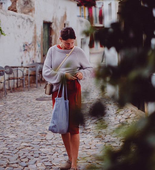 Materialpaket CINEMA SWEATER / Merino plum rose / blommerosa