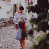 Materialpaket CINEMA SWEATER / Merino gray lamb / lammegrå