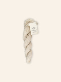 ISAGER TWEED - raw white