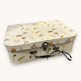 Aufbewahrungskoffer - Blumenmuster