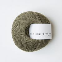 MERINO - dusty olive / støvet oliven