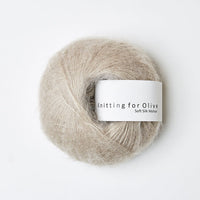 SOFT SILK MOHAIR - oat / havre