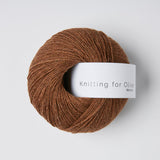 MERINO - dark cognac / mørk cognac
