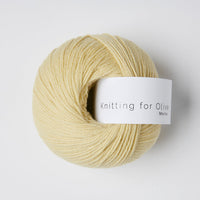 MERINO - dusty banana / støvet banan