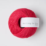 PURE SILK - pink daisies / bellispink