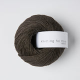 Materialpaket KUMULUS TEE / Pure Silk brown bear - brun bjørn