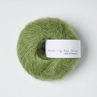 SOFT SILK MOHAIR - pea shoots / ærteskud