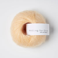 SOFT SILK MOHAIR - soft peach / blid fersken