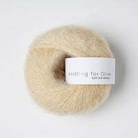 SOFT SILK MOHAIR - wheat / hvede