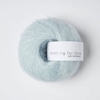 SOFT SILK MOHAIR - ice blue / isblå