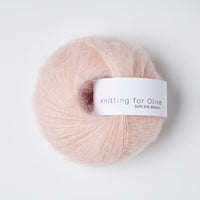 SOFT SILK MOHAIR - cherry blossom / kirsebærblomst