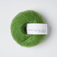 SOFT SILK MOHAIR - clover green / kløvergrøn