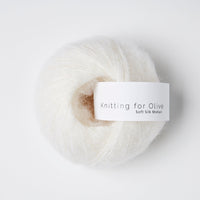 SOFT SILK MOHAIR - snowflake / snefnug