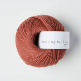 Materialpaket CINEMA SWEATER / Merino plum rose / blommerosa