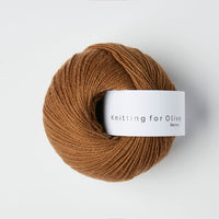 MERINO - soft cognac / lys cognac