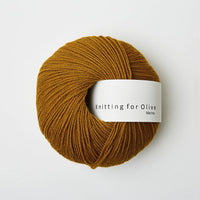 MERINO - dark ocher / mørk okker