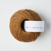 MERINO - nut brown / nøddebrun