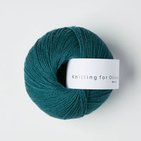 MERINO - petroleum green / petroleumsgrøn