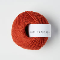 MERINO - robin / rødkælk