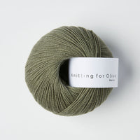 MERINO - dusty sea green / støvet søgrøn
