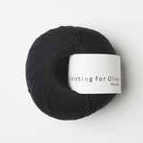Materialpaket KUMULUS TEE / Pure Silk coal - kul