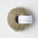 SOFT SILK MOHAIR - linen / hør