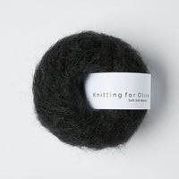 SOFT SILK MOHAIR - licorice / lakrids