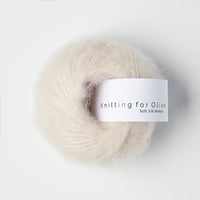SOFT SILK MOHAIR - putty / kit