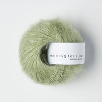 SOFT SILK MOHAIR - dusty artichoke / støvet artiskok