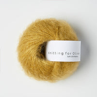 SOFT SILK MOHAIR - dusty honey / støvet honning