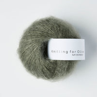 SOFT SILK MOHAIR - dusty sea green / støvet søgrøn