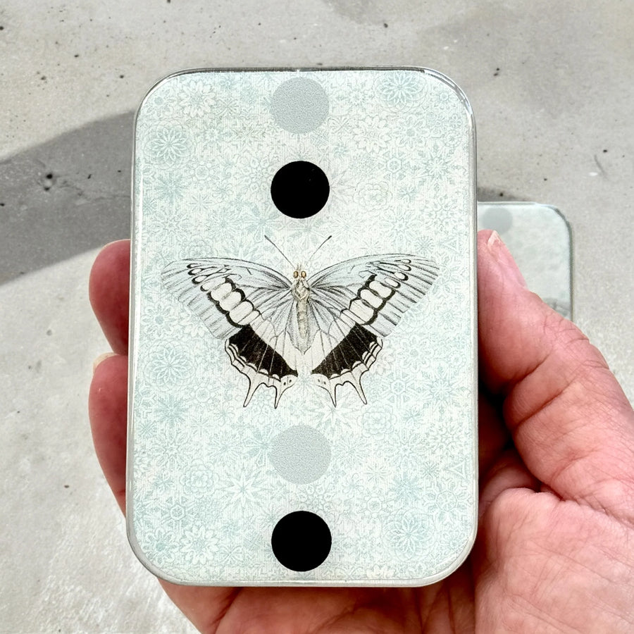 Aufbewahrungsdose – blue butterfly