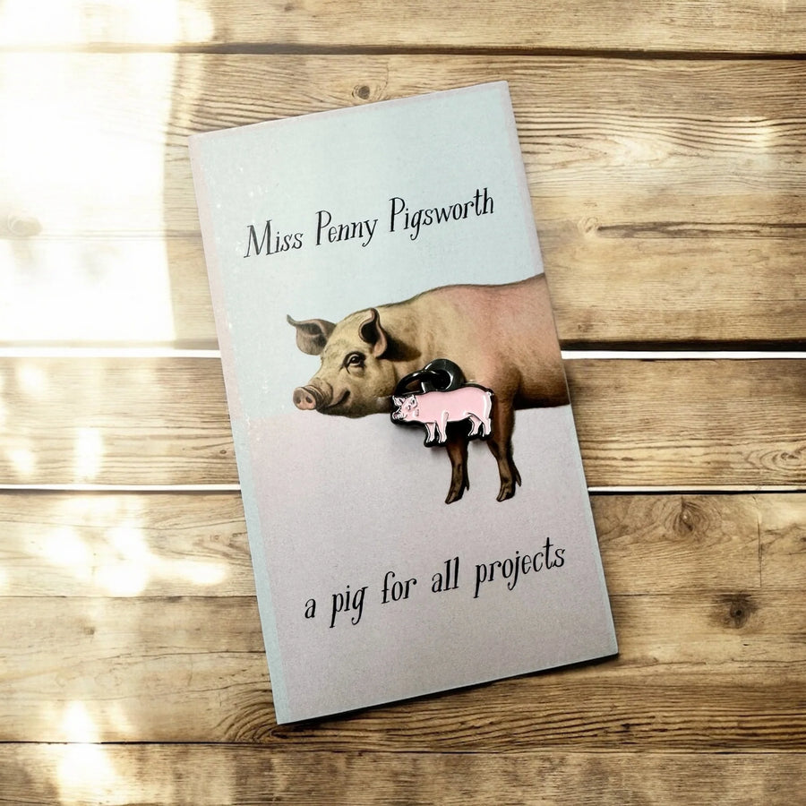 Maschenmarkierer "miss penny pigsworth"