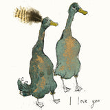Grusskarte "i love you"