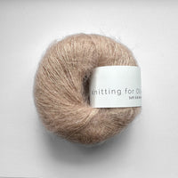 SOFT SILK MOHAIR - sparrow / gråspurv