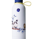 Isolierte Trinkflasche aus Edelstahl „Forest Birds“ – 500 ml