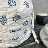 Get Your Knit Together Bag - Midnight Blue Flower