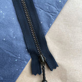 Zipper 14cm navy