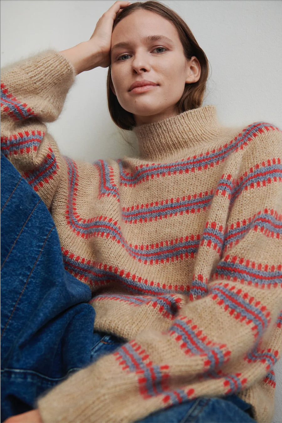 Isager-Garne für das Strickset Norma Sweater von My Favourite Things Knitwear