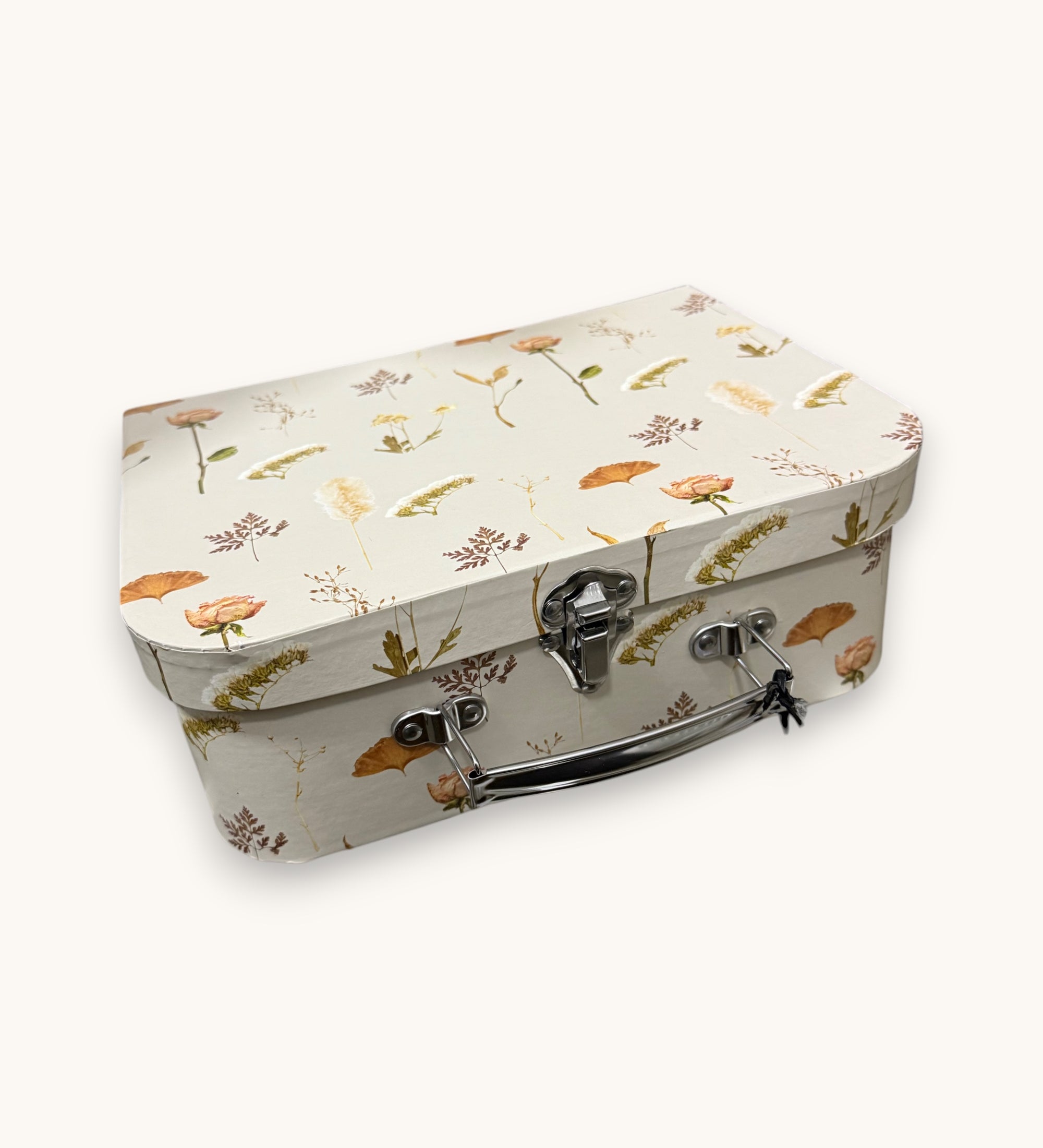 Aufbewahrungskoffer - Blumenmuster