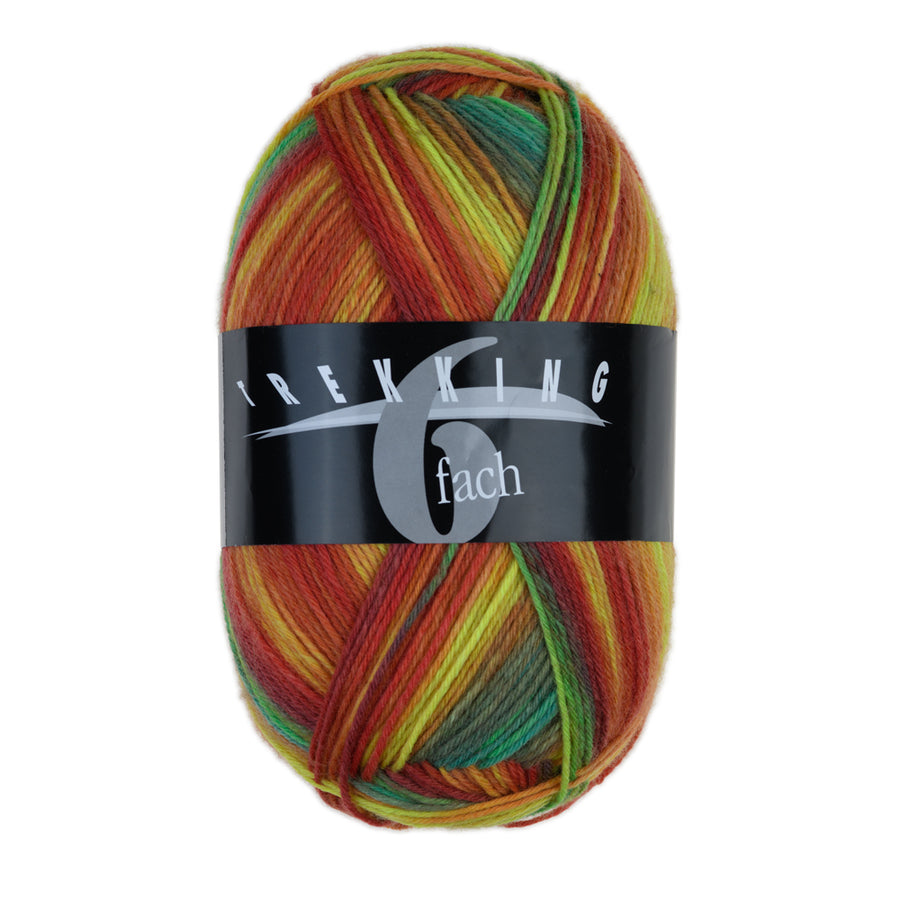 6 fädig / Trekking color