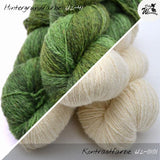 Materialpaket Fair Isle Tuch Schafe