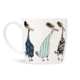 Fine-Bone-Porzellan Tasse „ladies who lunch“