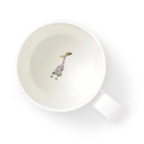 Fine-Bone-Porzellan Tasse „ladies who lunch“