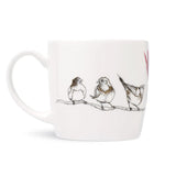 Fine-Bone Porzellan Tasse „midlife crisis“
