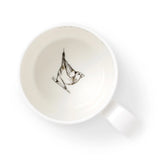 Fine-Bone Porzellan Tasse „midlife crisis“